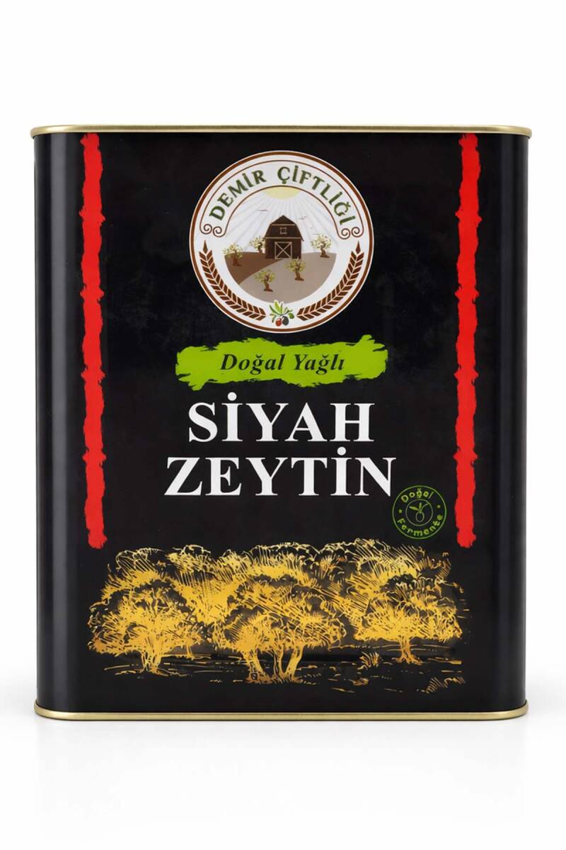 Gemlik Yağlı Sele Siyah Zeytin (231-260 Kalibre - L Boy) 10 KG - 6