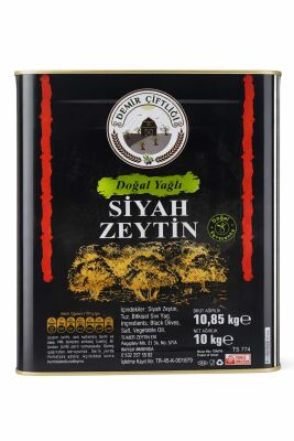 Gemlik Yağlı Sele Siyah Zeytin (231-260 Kalibre - L Boy) 10 KG - 7