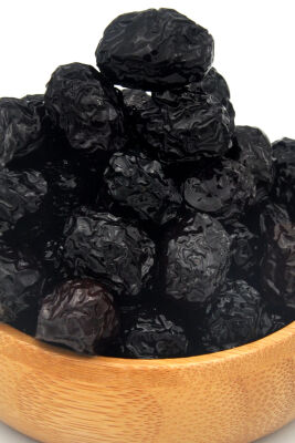 Çok Az Tuzlu Gemlik Kuru Sele Siyah Zeytin (%2-3 Tuzlu) 1 KG - 5