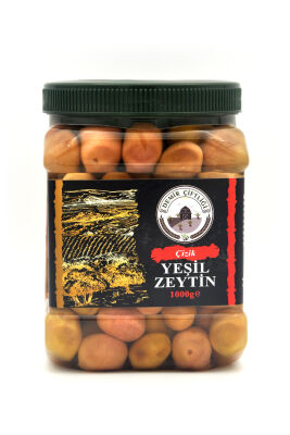 Domat Çizik Yeşil Zeytin 1 KG - 5