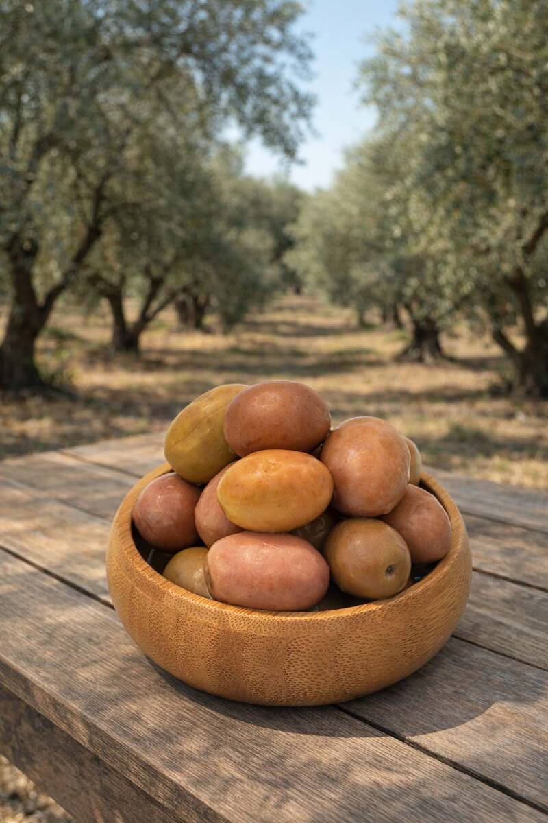 Domat Çizik Yeşil Zeytin 1 KG - 2