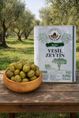 Gemlik Kırma Yeşil Zeytin 10 KG