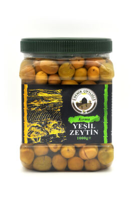Edremit Kırma Yeşil Zeytin 1 KG Yeni Mahsül - 5