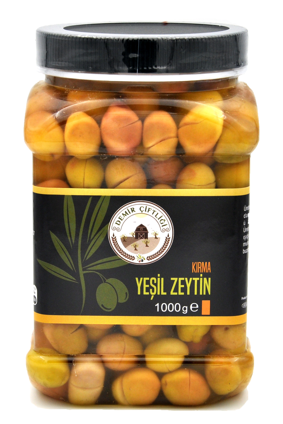 Edremit Kırma Yeşil Zeytin 1 KG Yeni Mahsül - Thumbnail