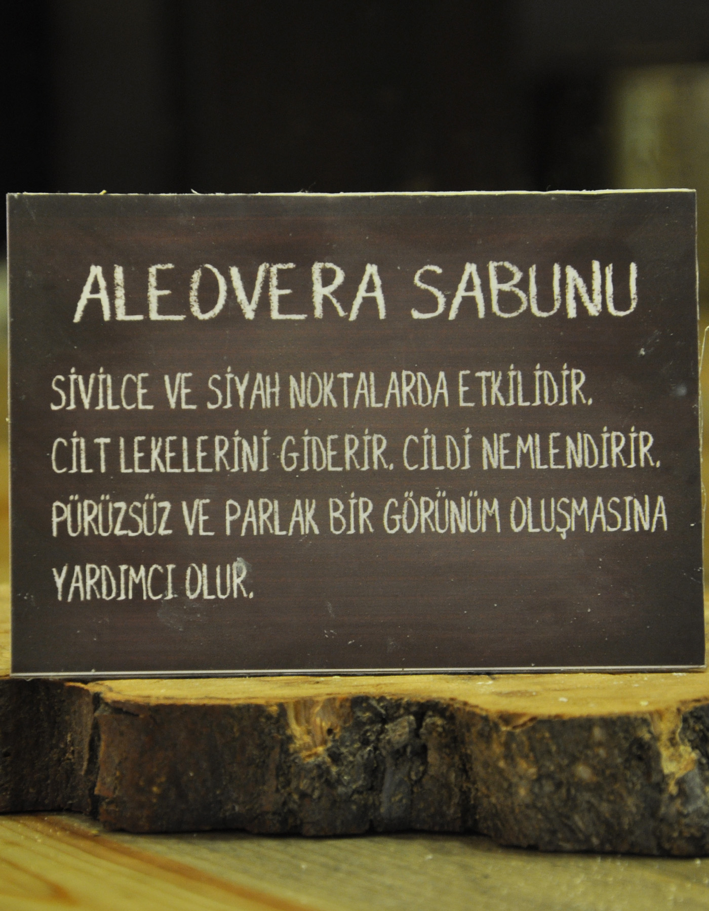 El Yapımı Doğal Aleovera Sabunu 110 G