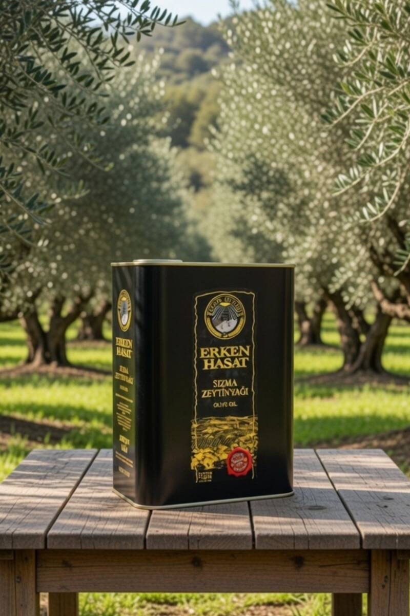 Erken Hasat Soğuk Sıkım Naturel Sızma Zeytinyağı 2 L (2025-2026 Yeni Hasat)