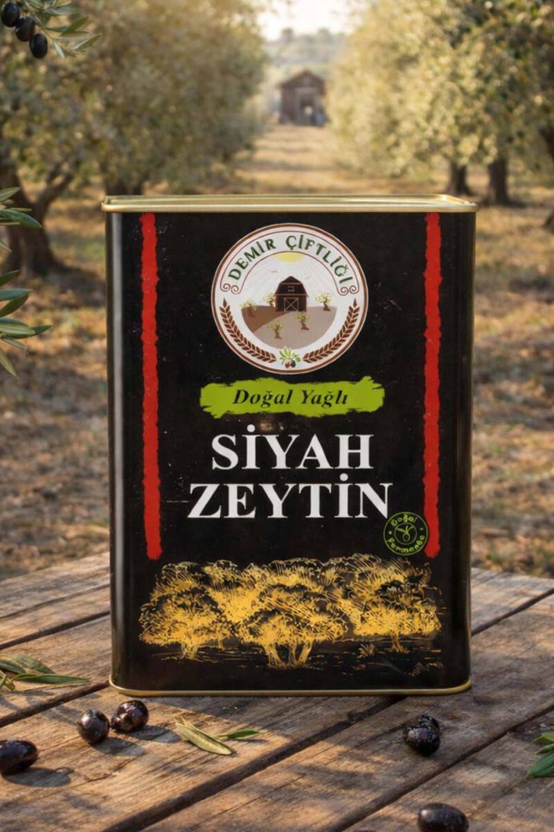 Gemlik Yağlı Sele Siyah Zeytin (261-290  Kalibre - M Boy) 10 KG - 3
