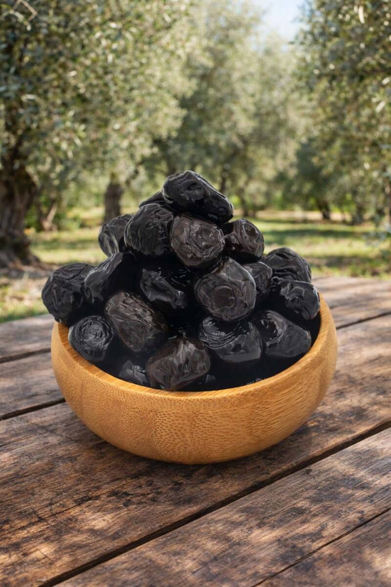 Gemlik Yağlı Sele Siyah Zeytin (261-290  Kalibre - M Boy) 10 KG - 2