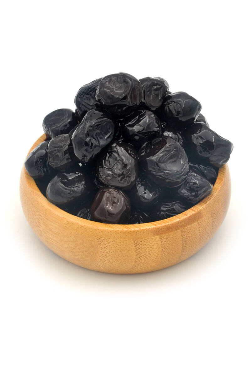 Gemlik Yağlı Sele Az Tuzlu Siyah Zeytin (291-320 Kalibre - S Boy) 1 KG - 4