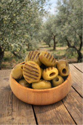 Grill Izgara Yeşil Zeytin 10 KG  - 2