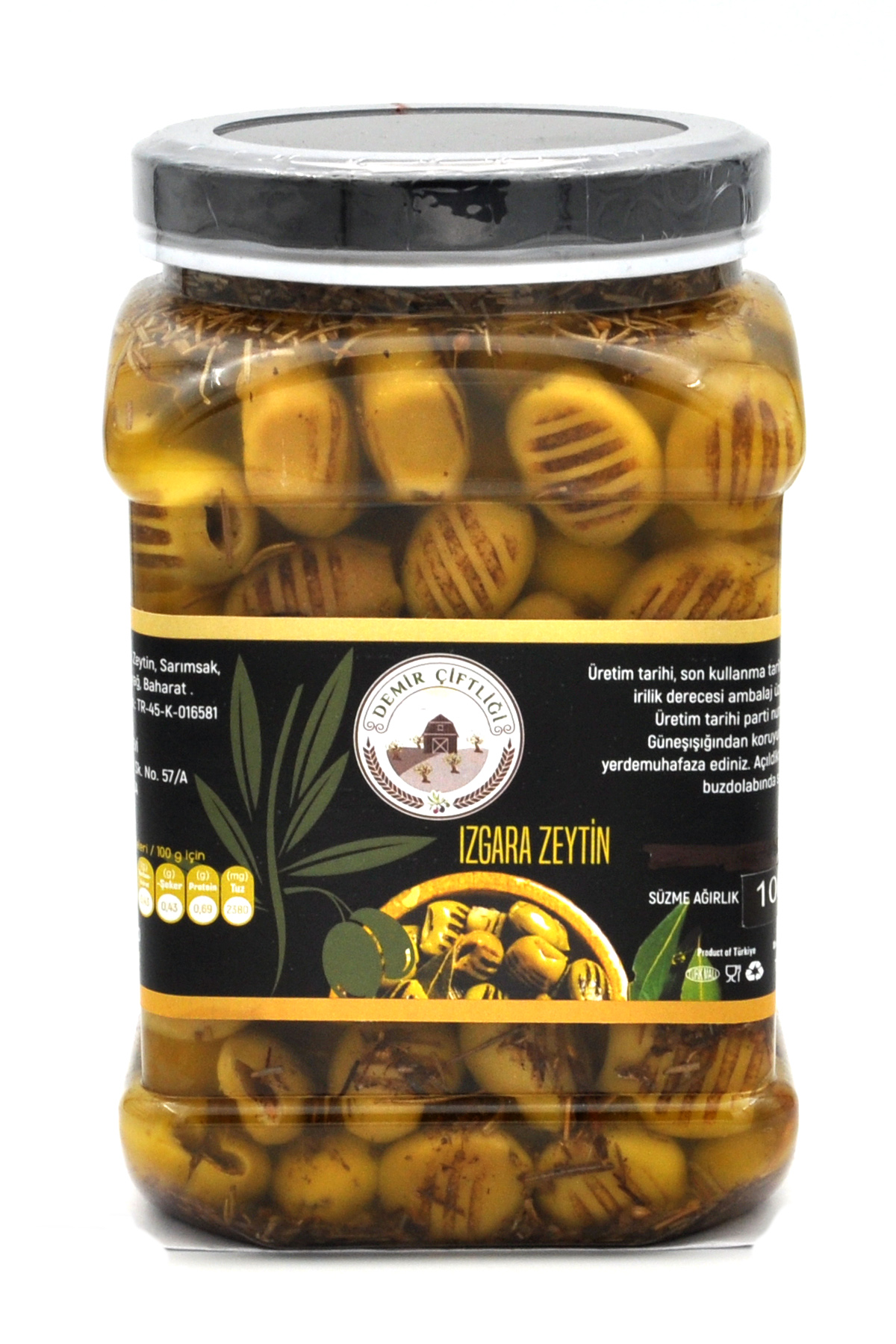 Grill Izgara Yeşil Zeytin 1 KG