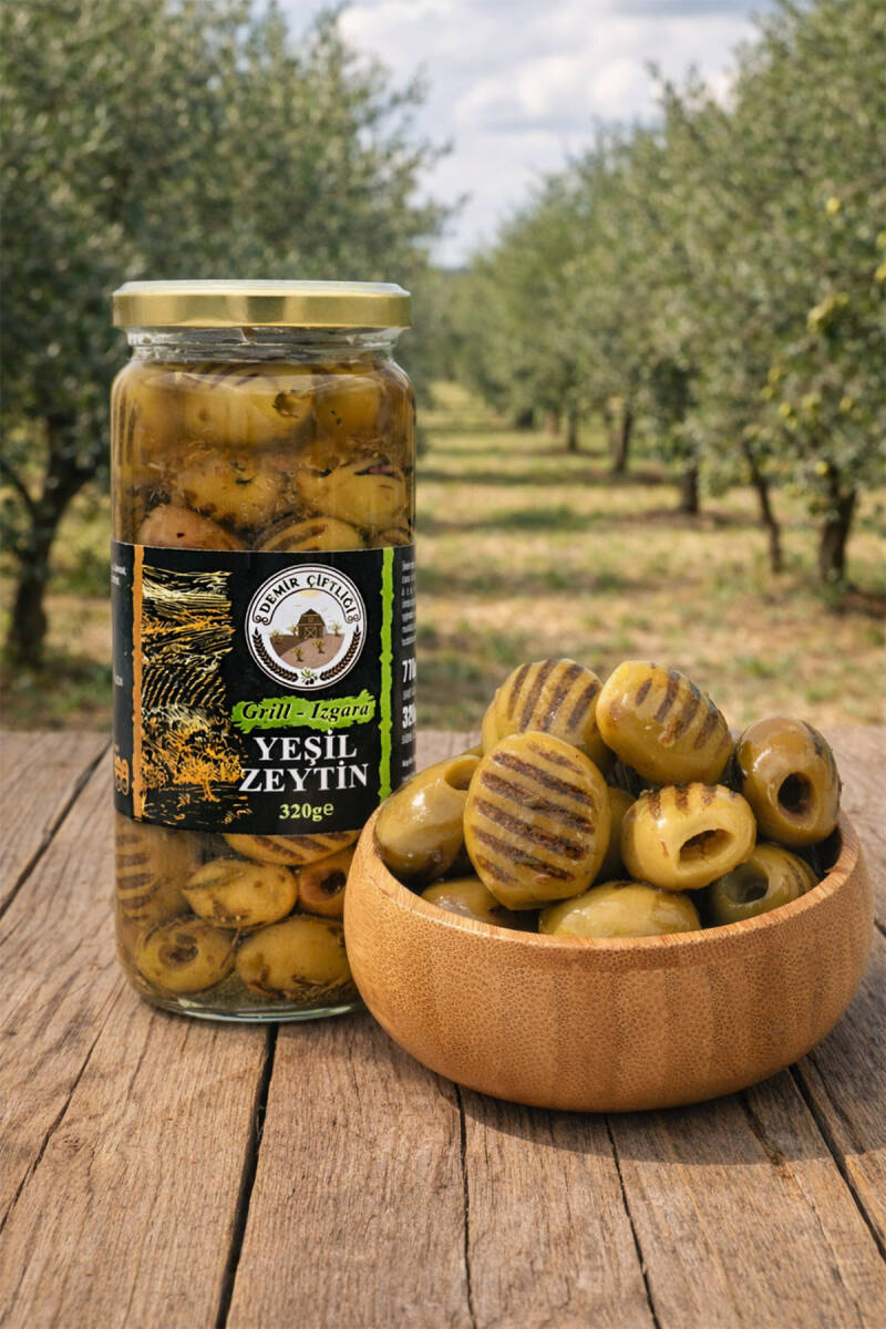 Grill Izgara Yeşil Zeytin 320 G - 1
