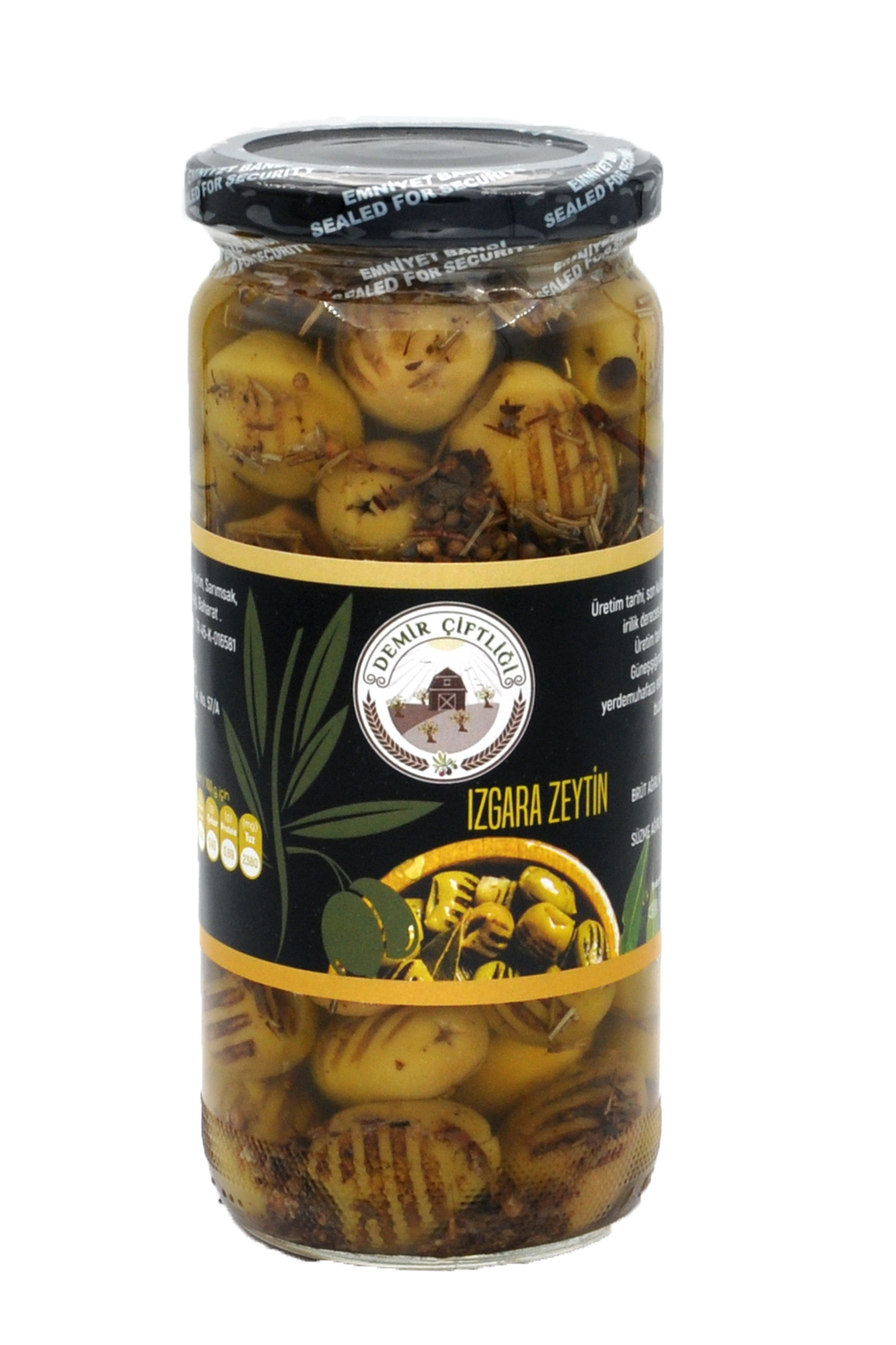 Grill Izgara Yeşil Zeytin 280 G - Thumbnail