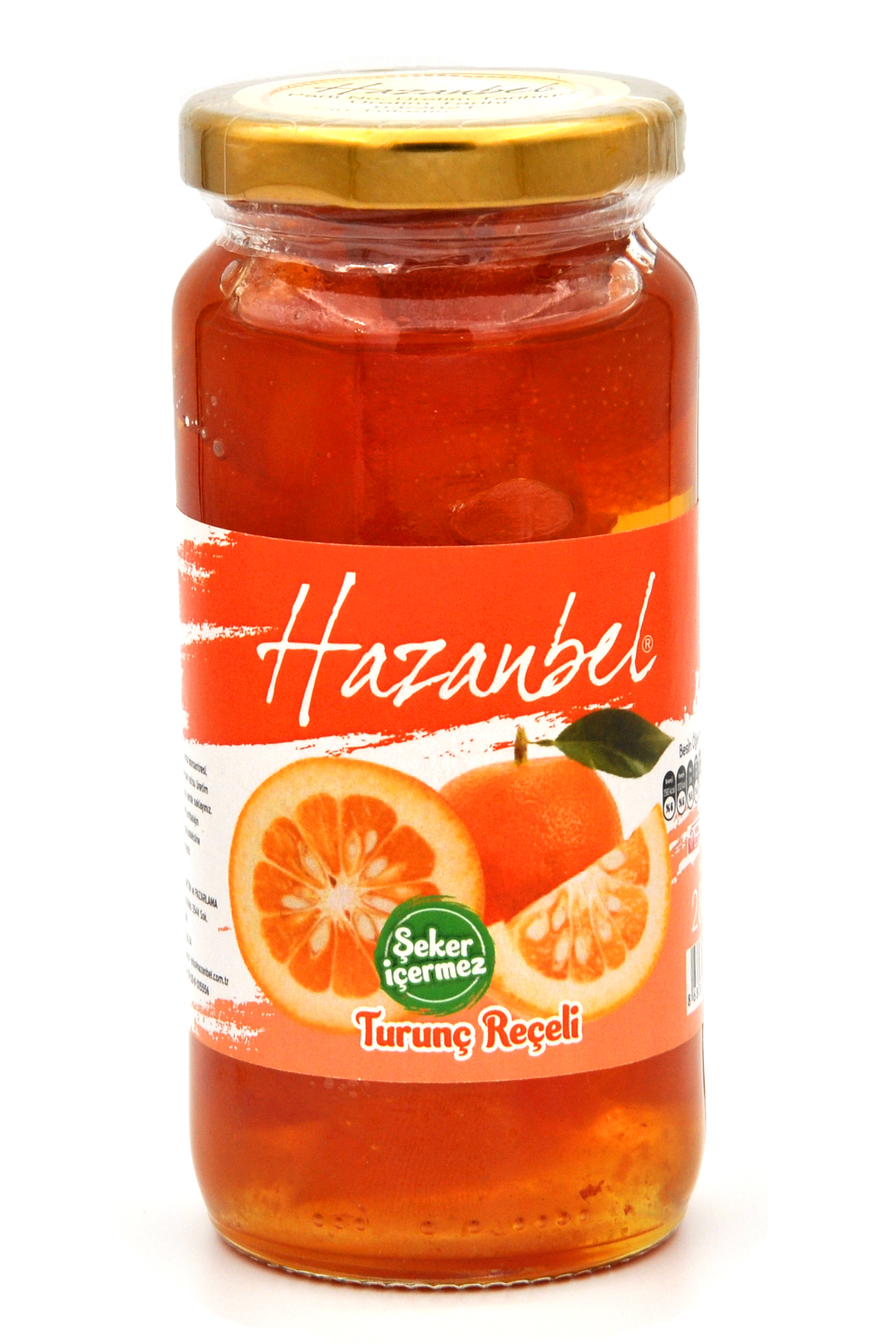 Hazanbel Şekersiz Turunç Reçeli 280 G