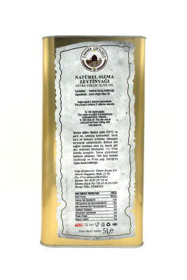 Olgun Hasat Soğuk Sıkım Naturel Sızma Zeytinyağı 5 L Teneke (2025-2026 Yeni Hasat) - 4