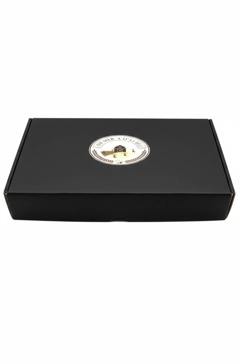 Özel Kutulu Hediyelik 4'lü Set (Zeytinyağ + Siyah Zeytin + Yeşil Zeytin + Sabun) - 5